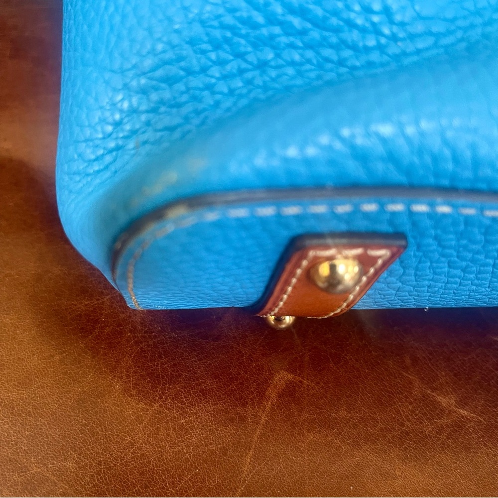Dooney & Bourke Genuine Leather Tote & Shoulder Bag - Picture 9 of 13